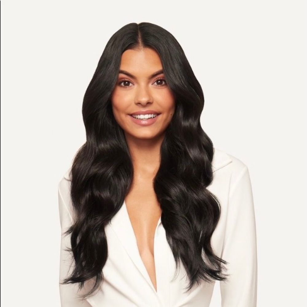COPY - Luxy Hair Halo Off-Black 20 in extensions